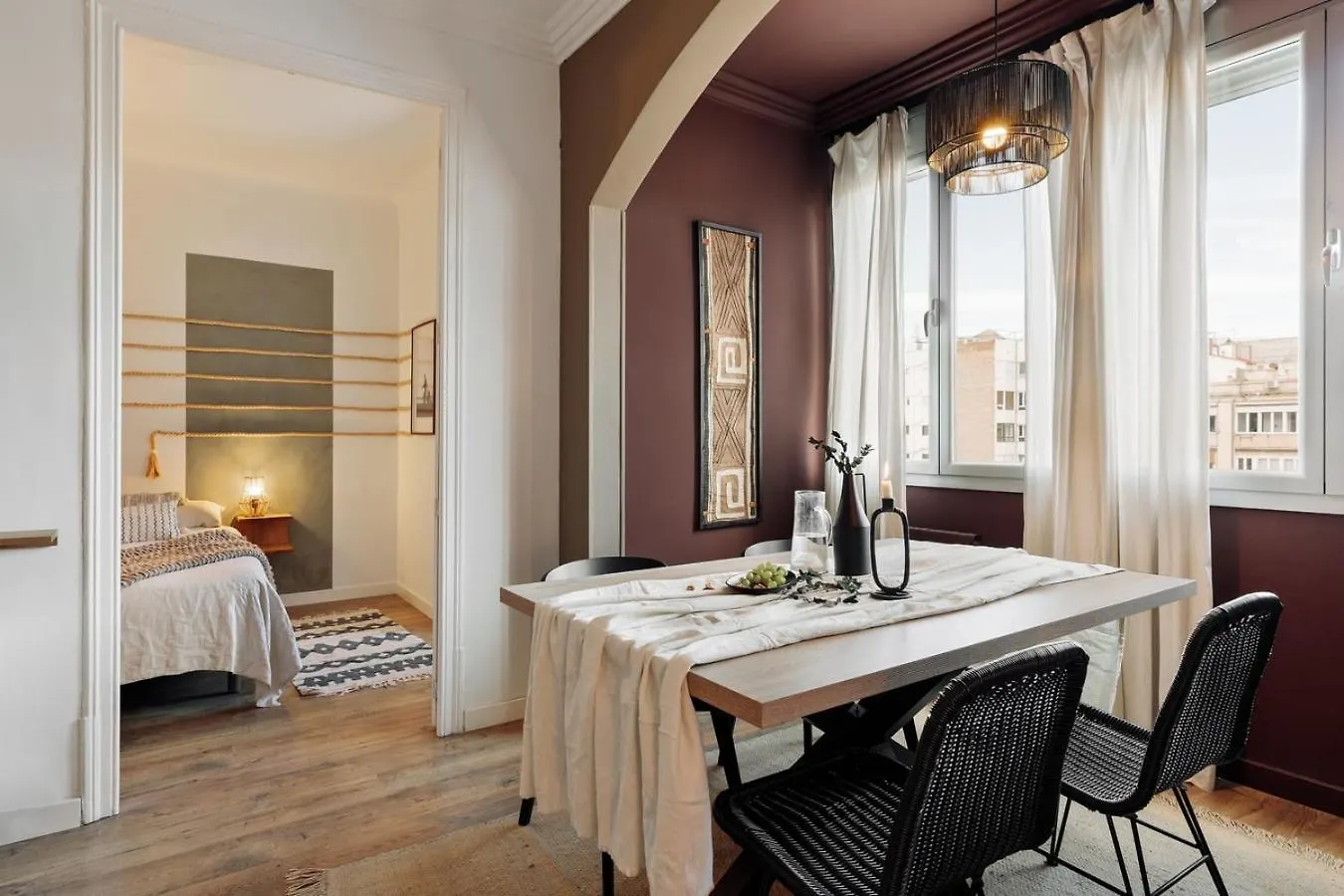 Daire Kalo - 1 Bedroom And Office In Eixample Esquerra Barselona